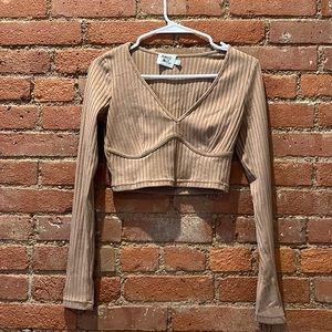 Princess Polly cropped corset top